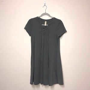 Green Altar’d State T Shirt Dress